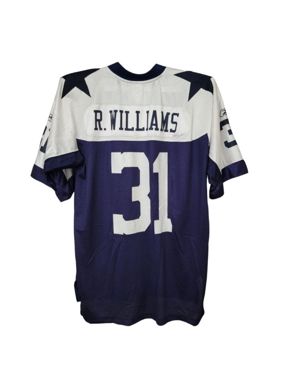 Reebok NFL Gridiron Classic R. Williams #31 Throwback Cowboys Jersey Size L Blue - Picture 2 of 8